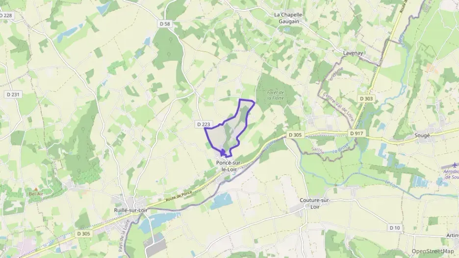 Maison 80 m² quatre pièces à vendre à Loir en Vallée Maison 80 m² quatre pièces à vendre à Loir en Vallée
