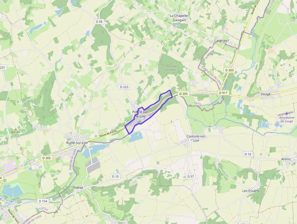 Maison 52 m² trois pièces à vendre à Loir en Vallée