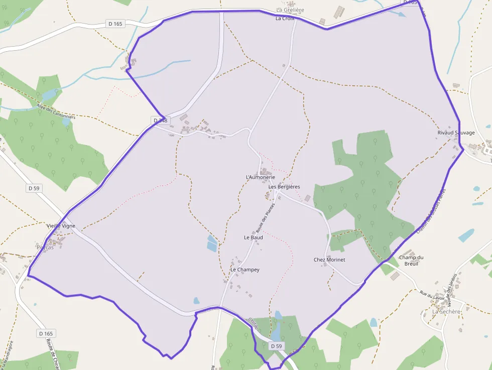 Maison 50 m² trois pièces à vendre à Chirac