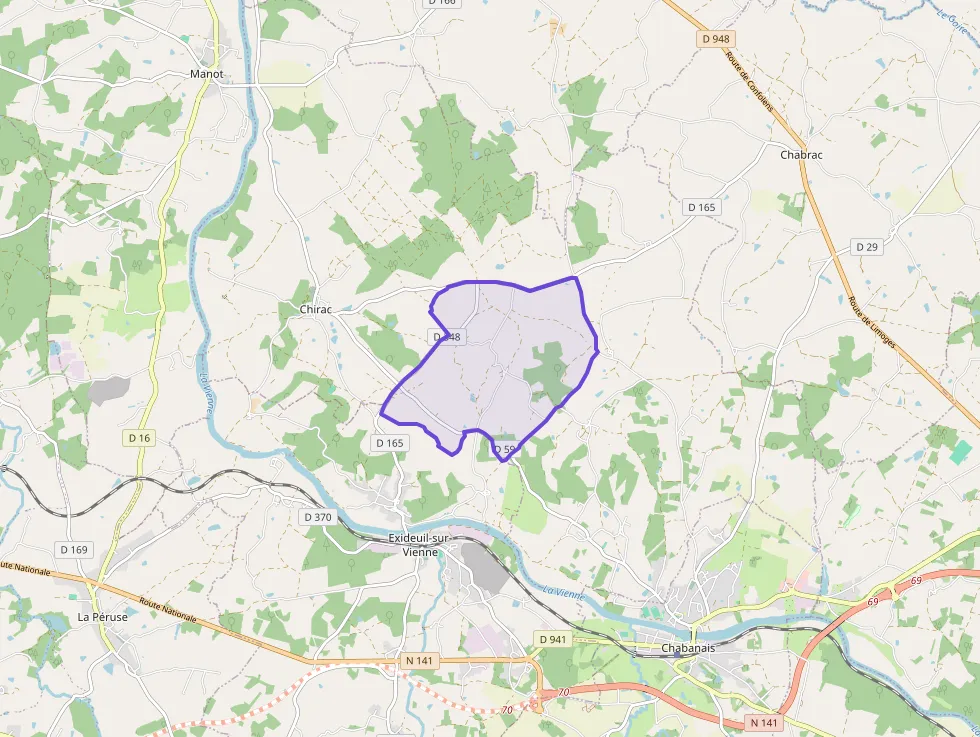 Maison 50 m² trois pièces à vendre à Chirac