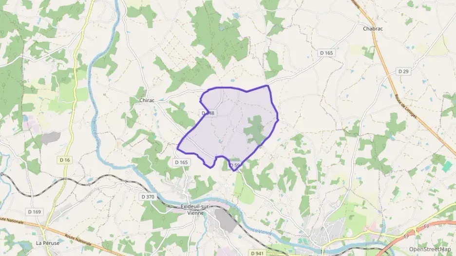 Maison 50 m² trois pièces à vendre à Chirac