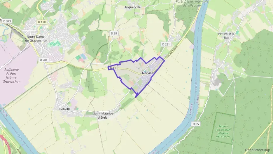 Maison 95 m² quatre pièces à vendre à Norville