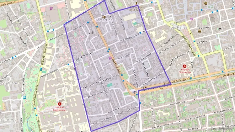 Maison 96 m² cinq pièces à vendre à Tours