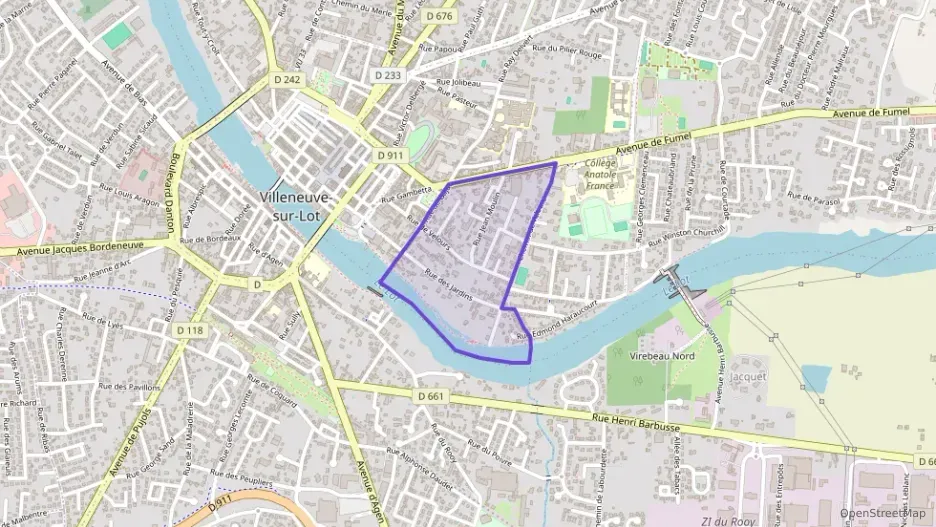 Maison 54 m² trois pièces à vendre à Villeneuve-sur-Lot