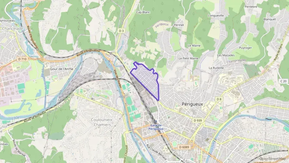 Maison 62 m² trois pièces à vendre à Périgueux Maison 62 m² trois pièces à vendre à Périgueux