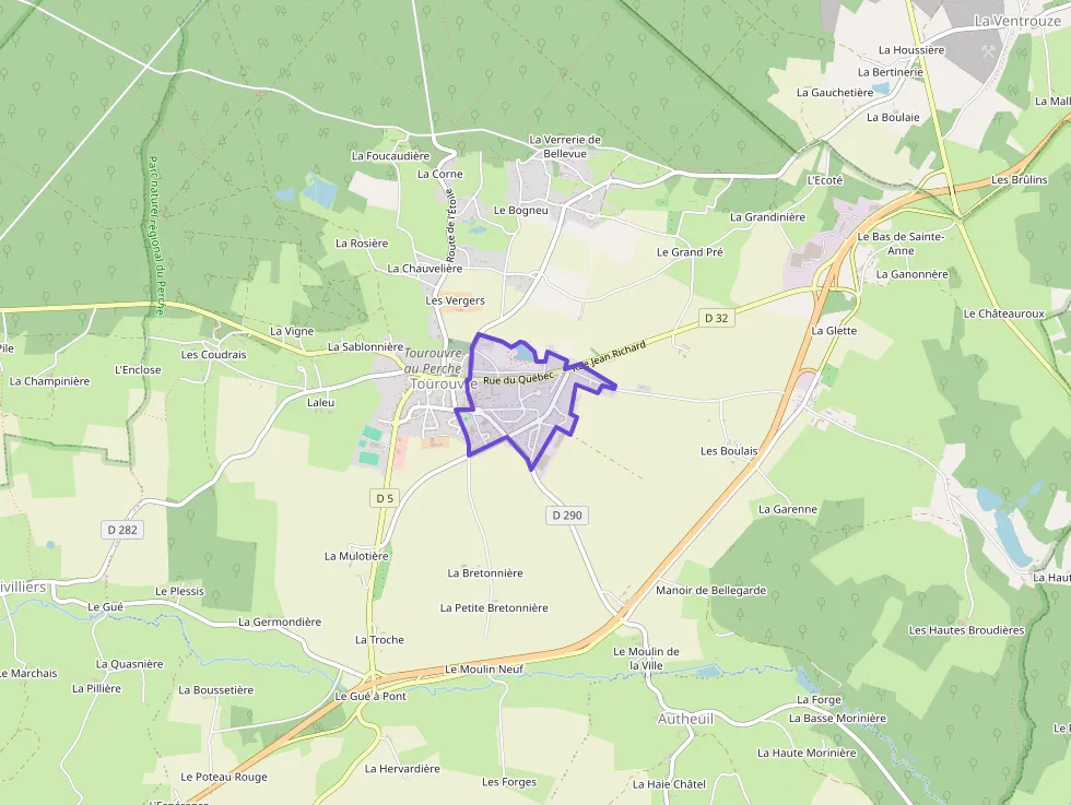 Maison 69 m² quatre pièces à vendre à Tourouvre au Perche