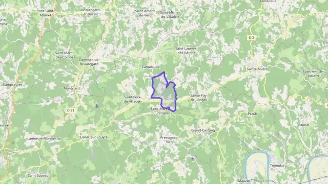 Maison 106 m² trois pièces à vendre à Saint-Marcel-du-Périgord