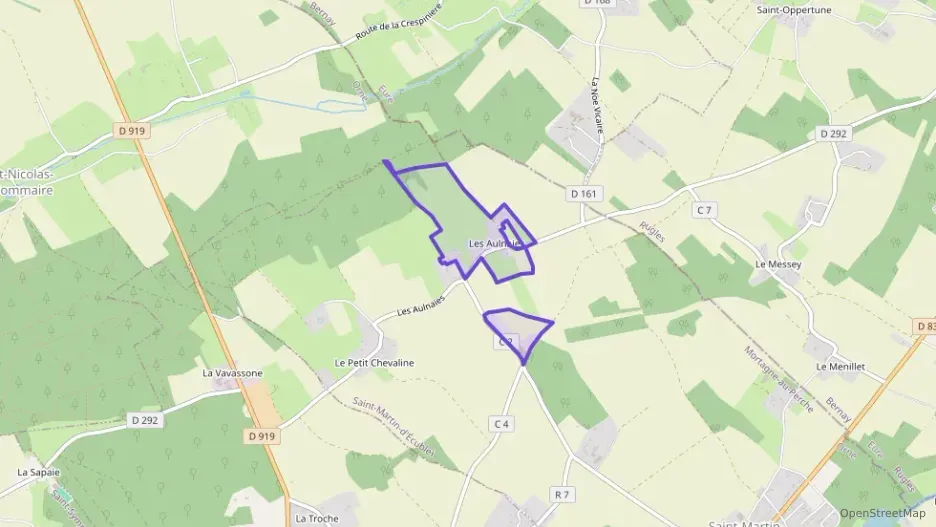 Maison 70 m² quatre pièces à vendre à Saint-Martin-d`Écublei