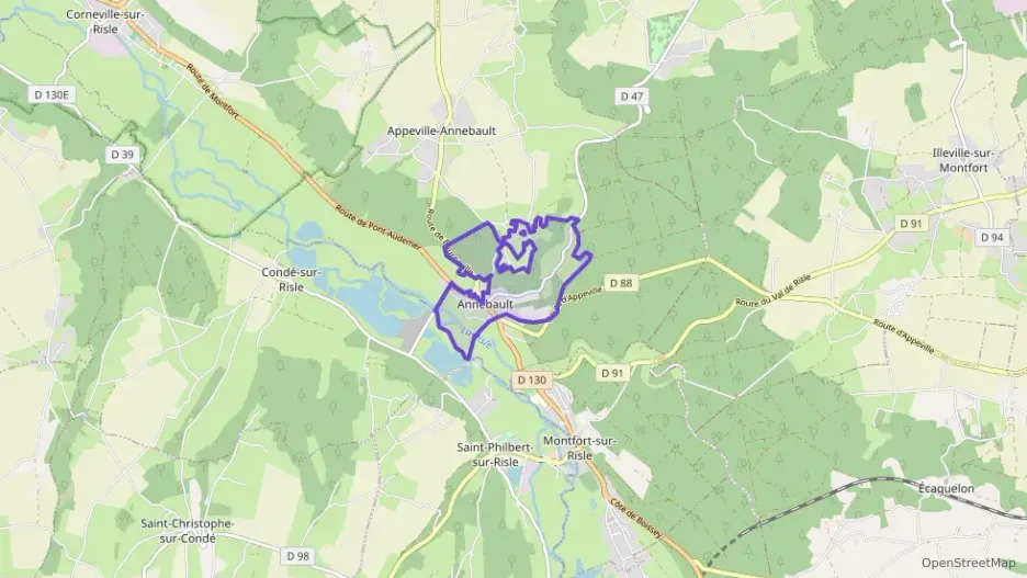 Maison 56 m² trois pièces à vendre à Appeville-Annebault