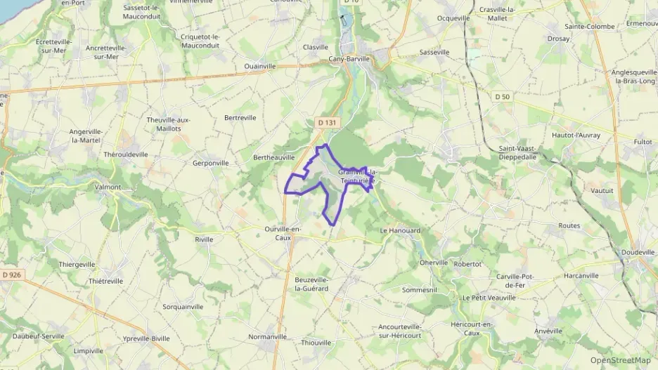 Maison 93 m² cinq pièces à vendre à Grainville-la-Teinturière