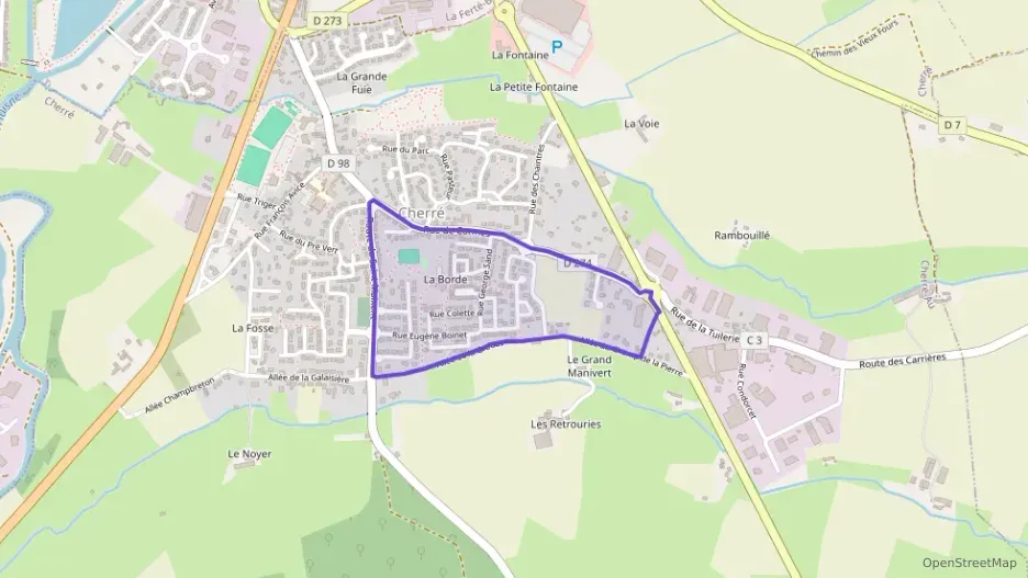 Maison 109 m² cinq pièces à vendre à Cherré-Au