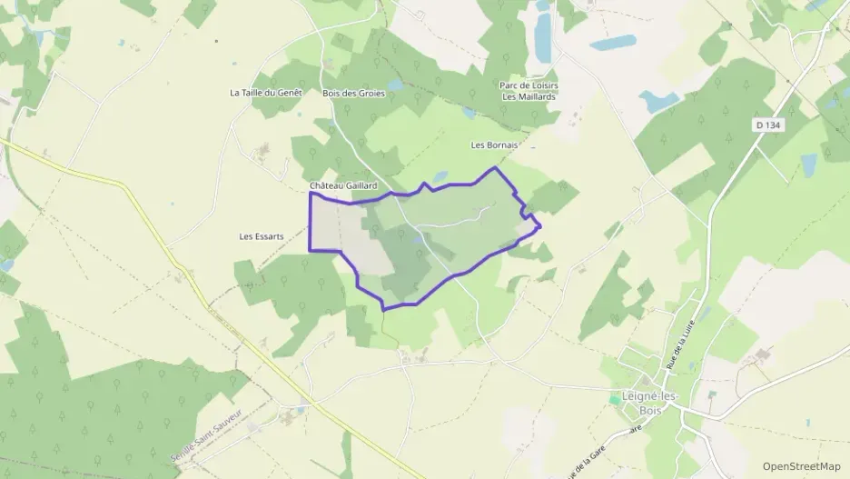 Maison 120 m² quatre pièces à vendre à Leigné-les-Bois