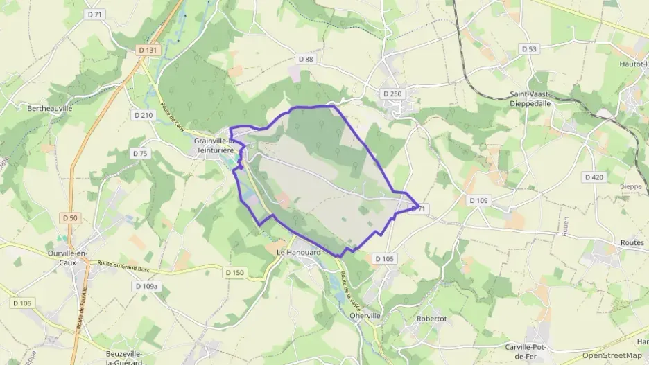 Maison 94 m² cinq pièces à vendre à Grainville-la-Teinturière