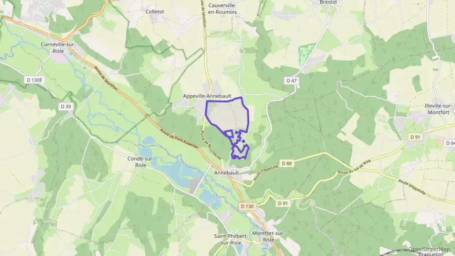 Maison 100 m² trois pièces à vendre à Appeville-Annebault