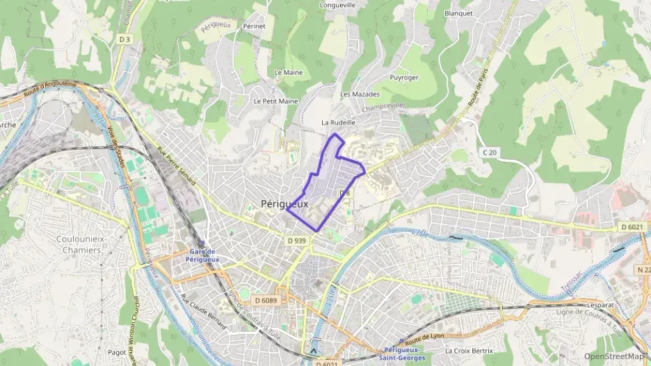 Maison 71 m² quatre pièces à vendre à Périgueux