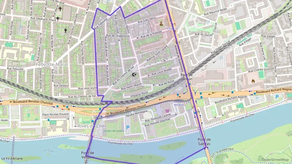 Maison 80 m² trois pièces à vendre à Tours