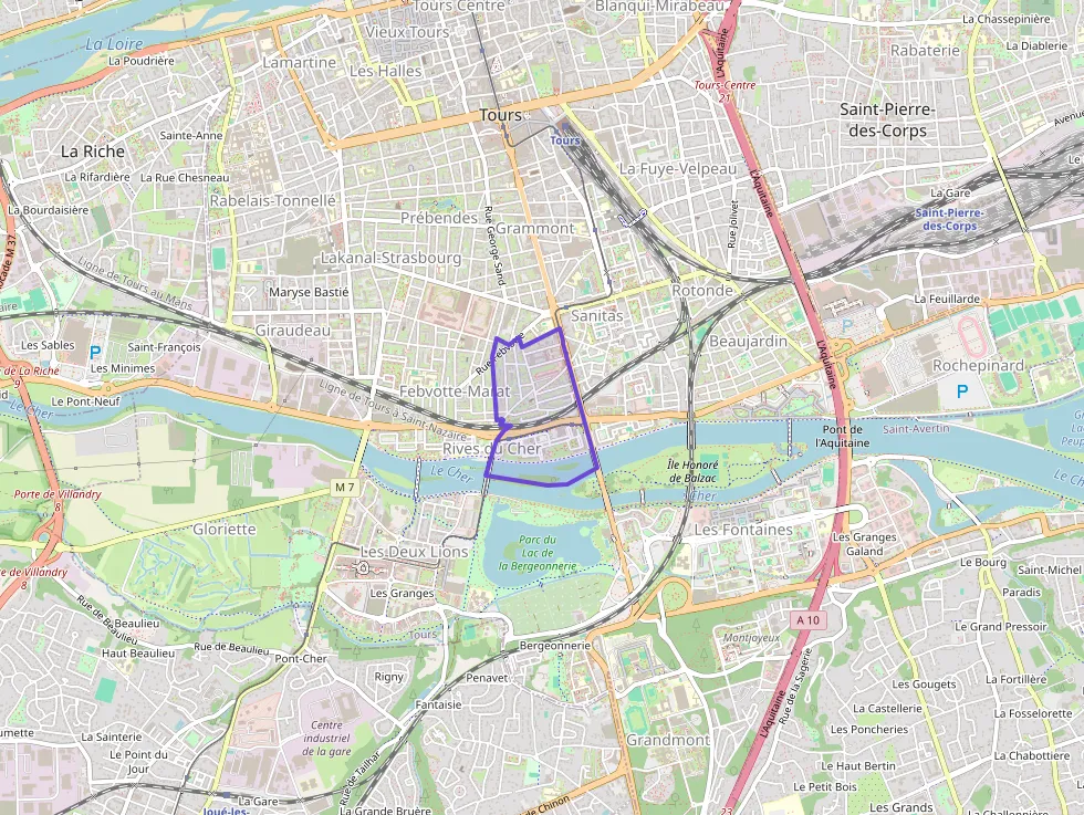 Maison 80 m² trois pièces à vendre à Tours