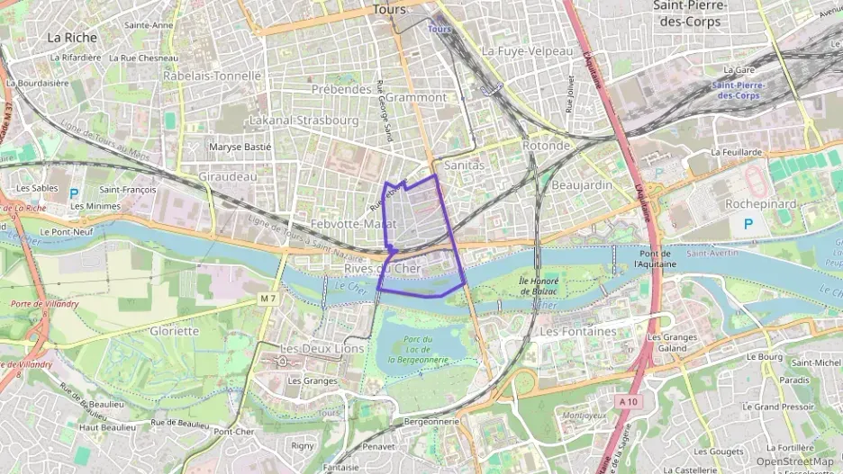 Maison 80 m² trois pièces à vendre à Tours