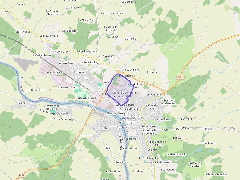 Maison 98 m² 5 pièces à vendre à Descartes