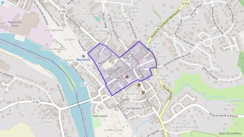 Maison 68 m² deux pieces à vendre à Descartes Maison 68 m² deux pieces à vendre à Descartes