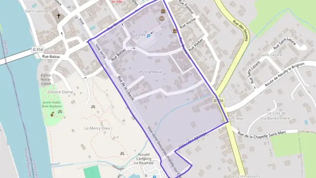 Maison 75 m² quatre pièces à vendre à Descartes