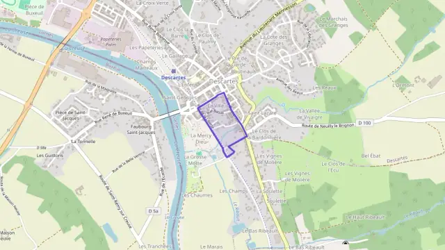 Maison 75 m² quatre pièces à vendre à Descartes