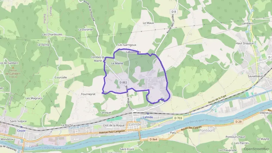 Maison 84 m² quatre pièces à vendre à Lalinde