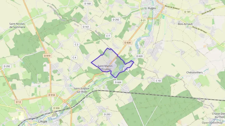 Maison 126 m² cinq pièces à vendre à Saint-Martin-d`Écublei Maison 126 m² cinq pièces à vendre à Saint-Martin-d`Écublei