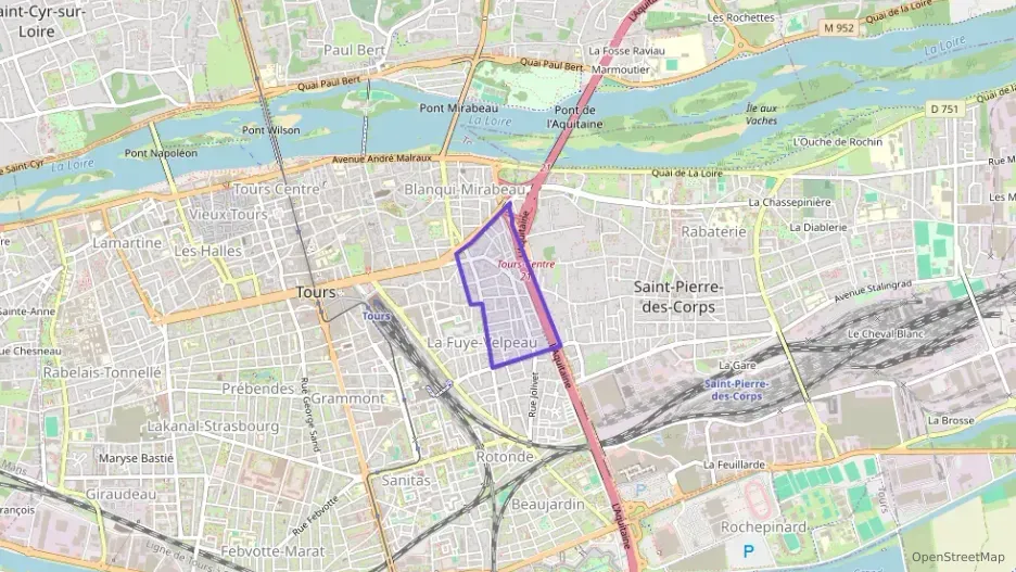 Maison 52 m² trois pièces à vendre à Tours