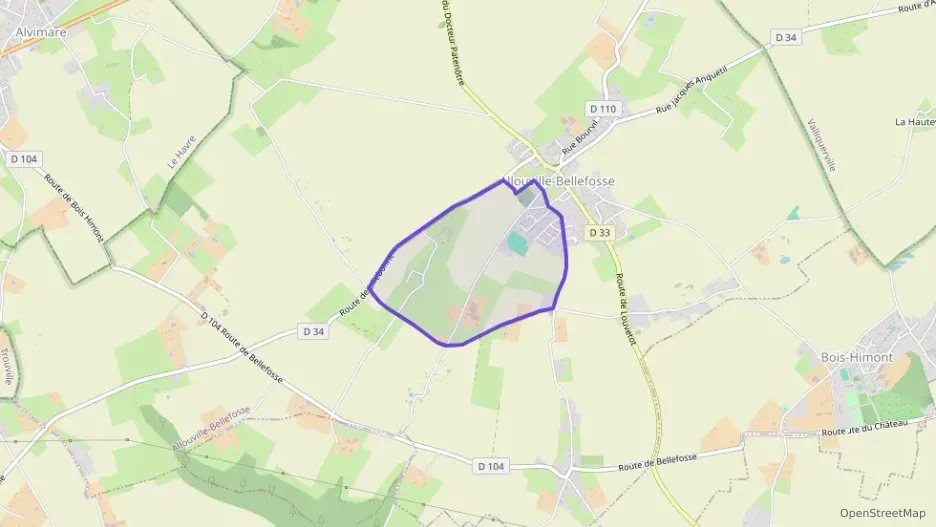 Maison 75 m² trois pièces à vendre à Allouville-Bellefosse