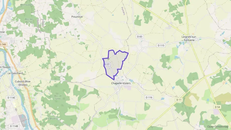 Maison 110 m² quatre pièces à vendre à Chauvigny
