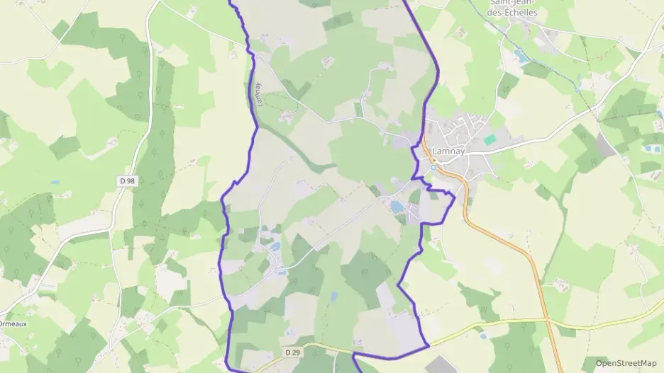 Maison 130 m² trois pièces à vendre à Lamnay Maison 130 m² trois pièces à vendre à Lamnay