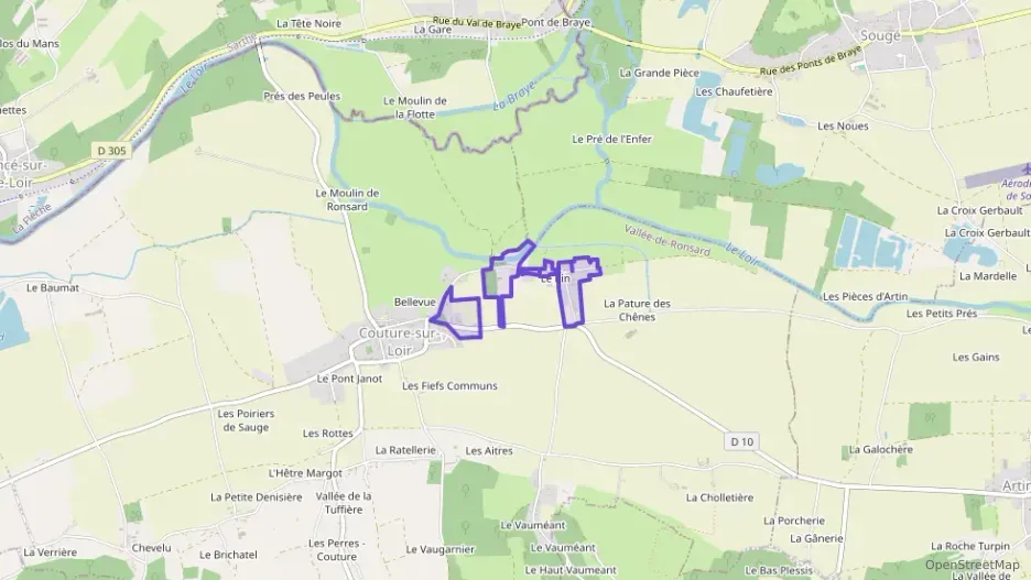 Maison 110 m² trois pièces à vendre à Vallée-de-Ronsard