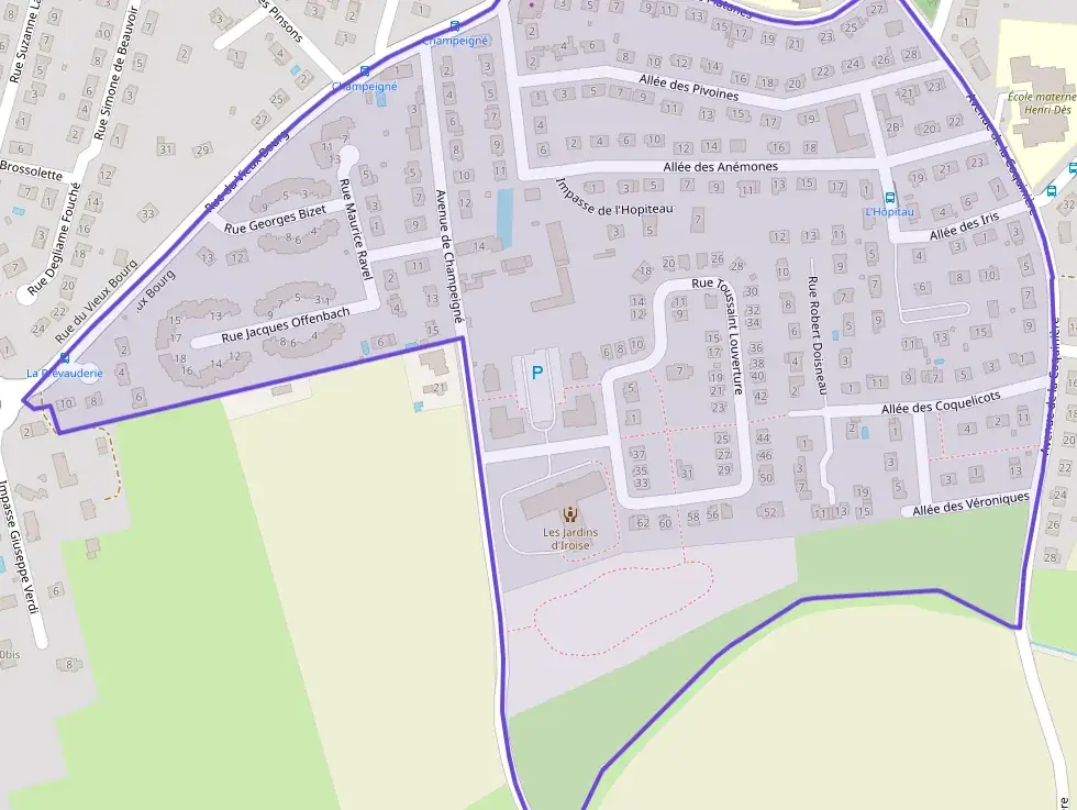 Maison 90 m² quatre pièces à vendre à Notre-Dame-d`Oé