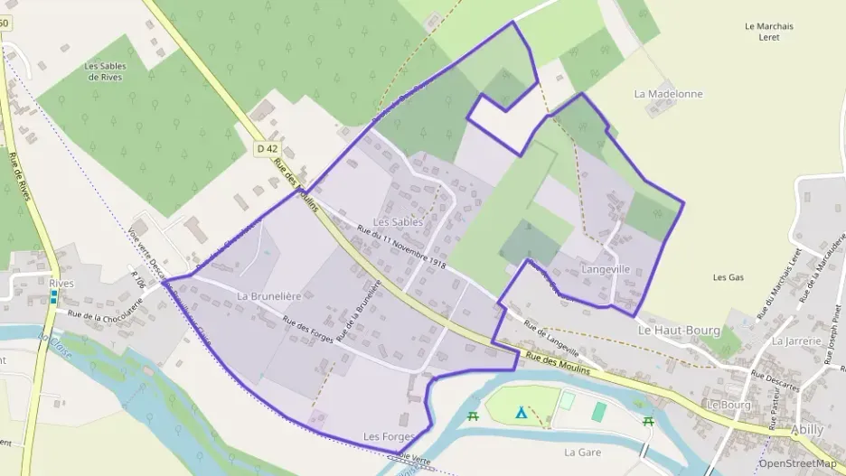 Maison 111 m² cinq pièces à vendre à Abilly