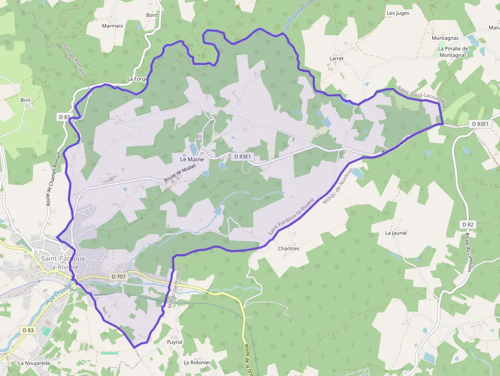 Maison 96 m² quatre pièces à vendre à Saint-Pardoux-la-Rivière