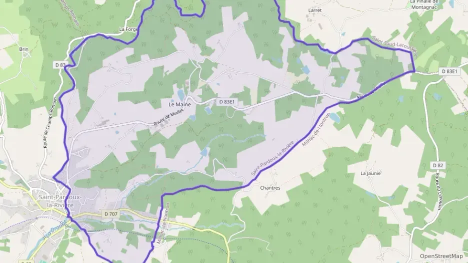 Maison 96 m² quatre pièces à vendre à Saint-Pardoux-la-Rivière Maison 96 m² quatre pièces à vendre à Saint-Pardoux-la-Rivière