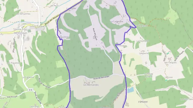 Maison 103 m² quatre pièces à vendre à Sainte-Foy-de-Longas