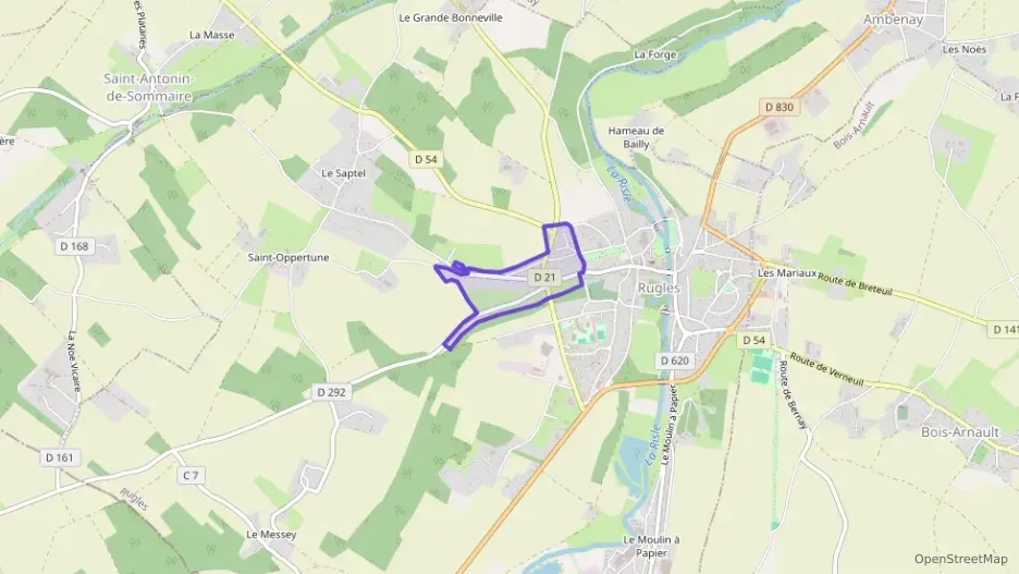 Maison 70 m² trois pièces à vendre à Rugles