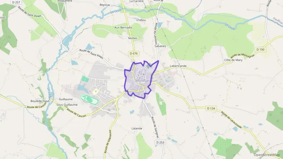 Maison 97 m² quatre pièces à vendre à Monflanquin Maison 97 m² quatre pièces à vendre à Monflanquin