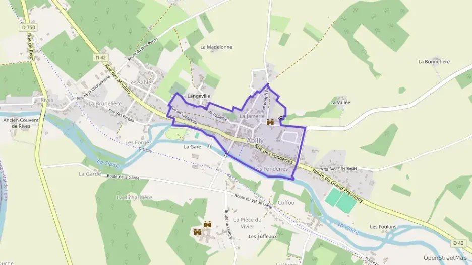 Maison 86 m² cinq pièces à vendre à Abilly