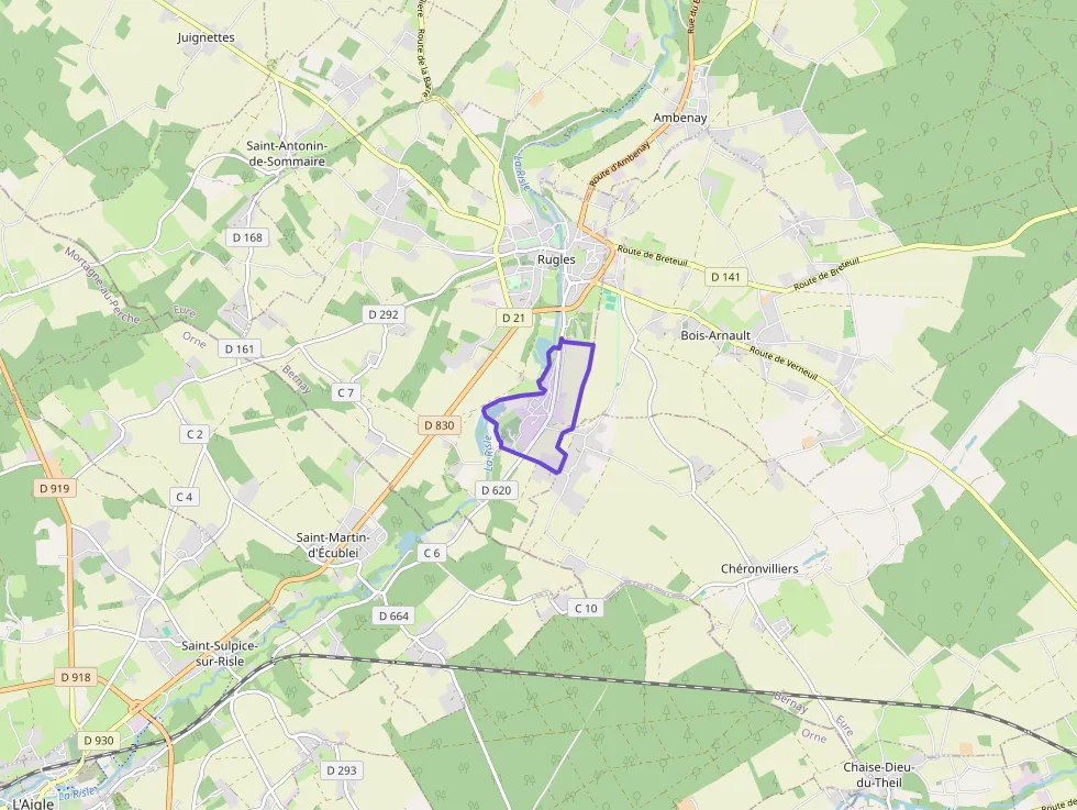 Maison 62 m² trois pièces à vendre à Rugles