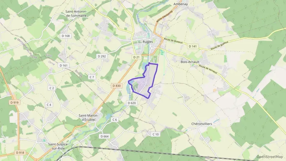 Maison 62 m² trois pièces à vendre à Rugles