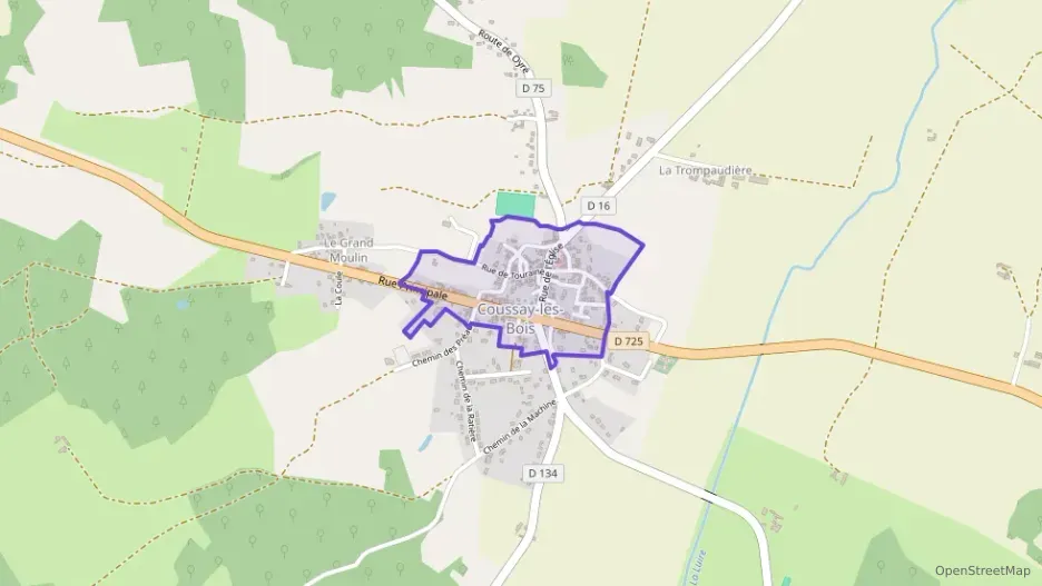 Maison 48 m² trois pièces à vendre à Coussay-les-Bois Maison 48 m² trois pièces à vendre à Coussay-les-Bois