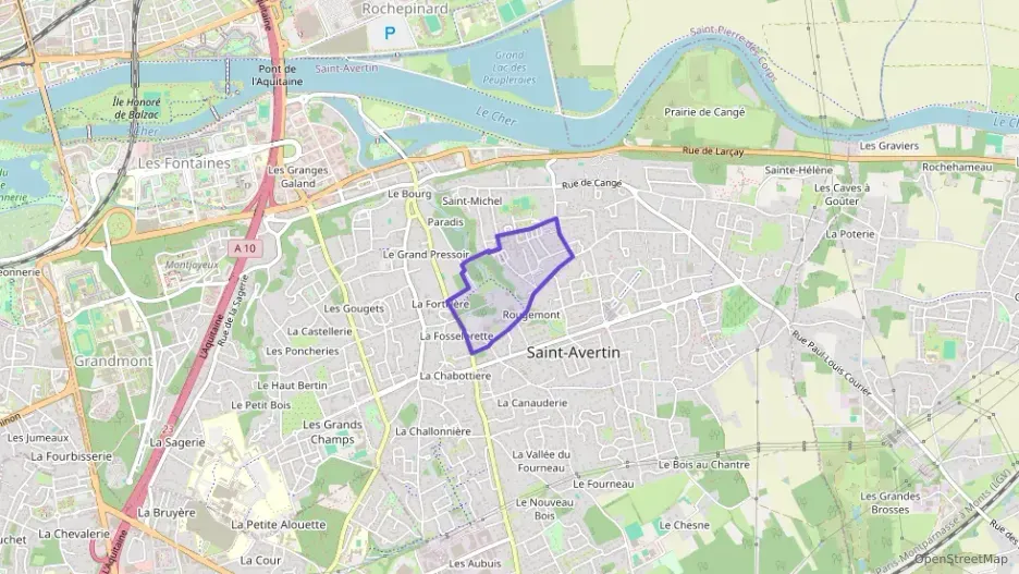 Maison 93 m² cinq pièces à vendre à Saint-Avertin