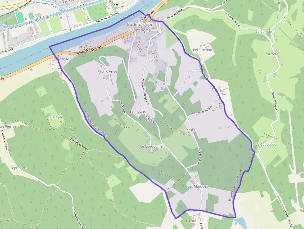 Maison 68 m² trois pièces à vendre à Badefols-sur-Dordogne