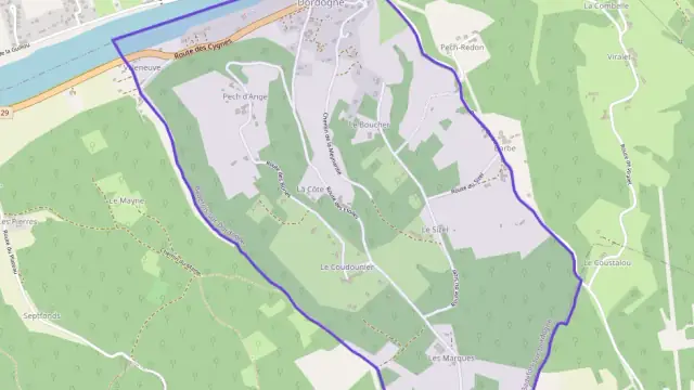 Maison 68 m² trois pièces à vendre à Badefols-sur-Dordogne