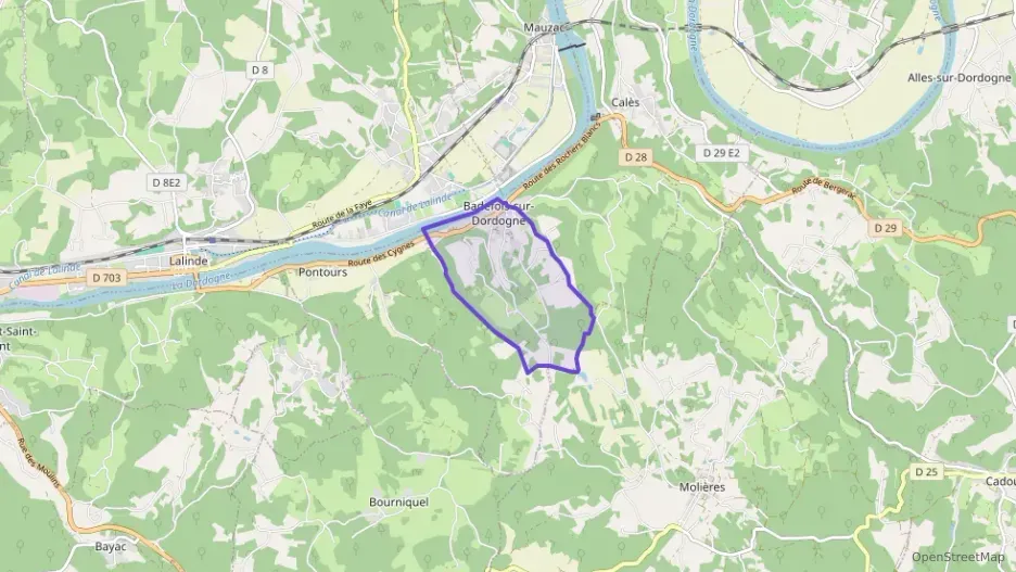 Maison 68 m² trois pièces à vendre à Badefols-sur-Dordogne