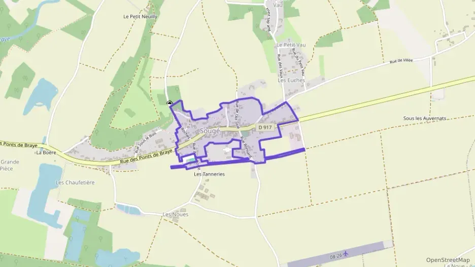 Maison 69 m² trois pièces à vendre à Sougé Maison 69 m² trois pièces à vendre à Sougé