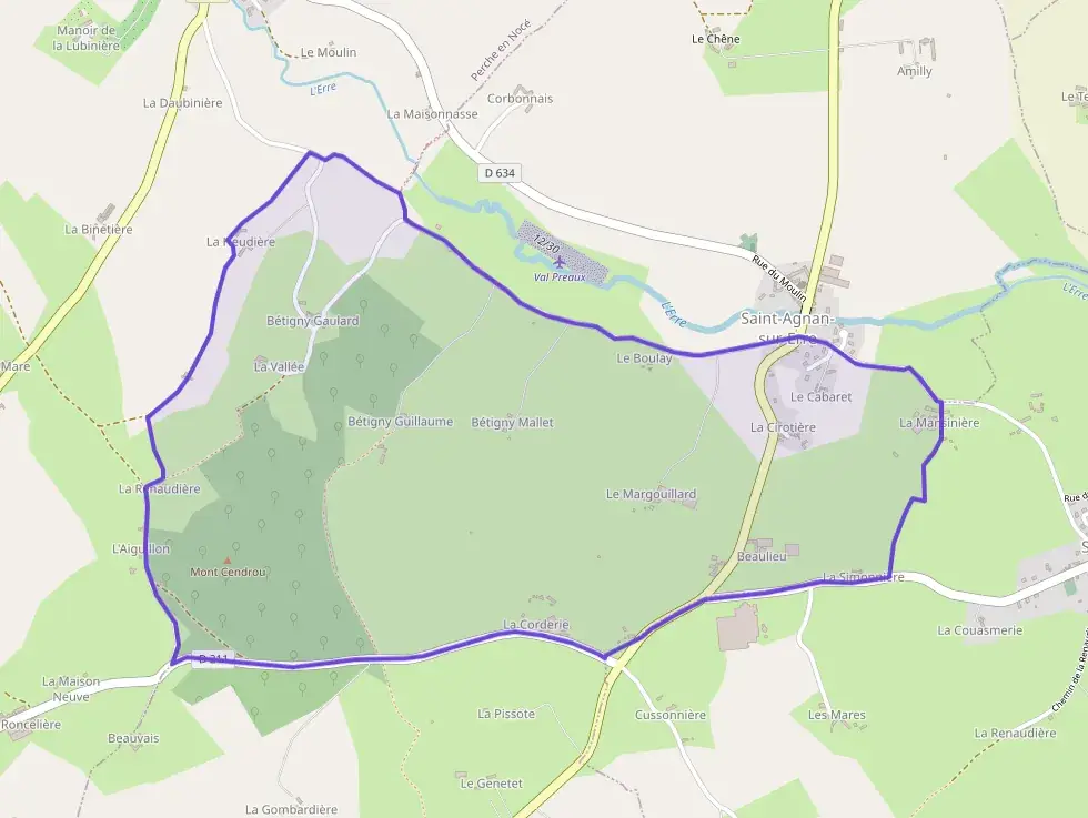 Maison 110 m² quatre pièces à vendre à Val-au-Perche